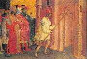 Lambertini, Michele di Matteo The Emperor Heraclius Carries the Cross to Jerusalem oil painting artist